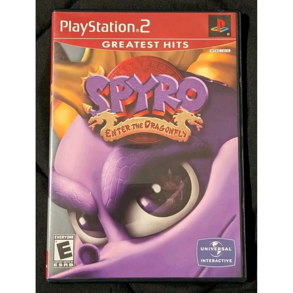 Spyro Enter the Dragonfly Greatest Hits Sony PS2 Playstation 2 CIB Tested